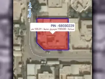 Lands For Sale in Doha  - Al Duhail  -Area Size 1,193 Square Meter