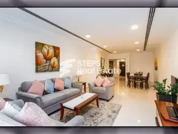 3 Bedrooms  Apartment  For Rent  in Doha -  Fereej Bin Mahmoud  Fully Furnished