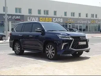 Lexus  LX  570 S  2019  Automatic  72,000 Km  8 Cylinder  Four Wheel Drive (4WD)  SUV  Dark Blue  With Warranty