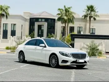 Mercedes-Benz  S-Class  400  2014  Automatic  109,000 Km  6 Cylinder  Rear Wheel Drive (RWD)  Sedan  White  With Warranty