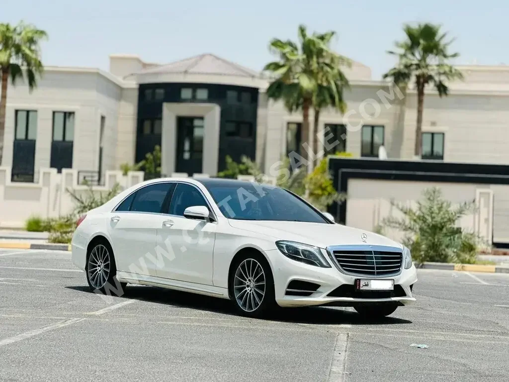 Mercedes-Benz  S-Class  400  2014  Automatic  109,000 Km  6 Cylinder  Rear Wheel Drive (RWD)  Sedan  White  With Warranty