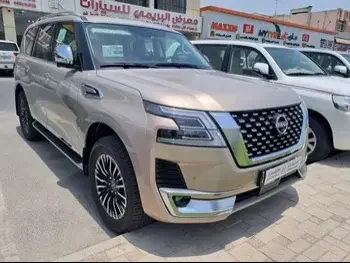 Nissan  Patrol  Platinum  2023  Automatic  0 Km  6 Cylinder  Four Wheel Drive (4WD)  SUV  Gold  With Warranty