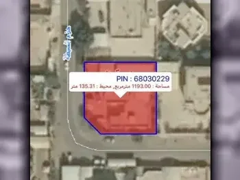 Lands For Sale in Doha  - Jeryan Nejaima  -Area Size 1,193 Square Meter