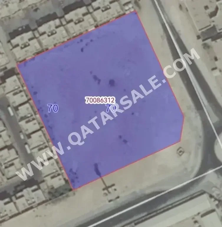 Lands For Sale in Al Daayen  - Al Khisah  -Area Size 9,453 Square Meter