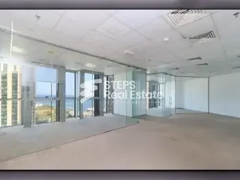 Commercial Offices - Semi Furnished  - Doha  - West Bay