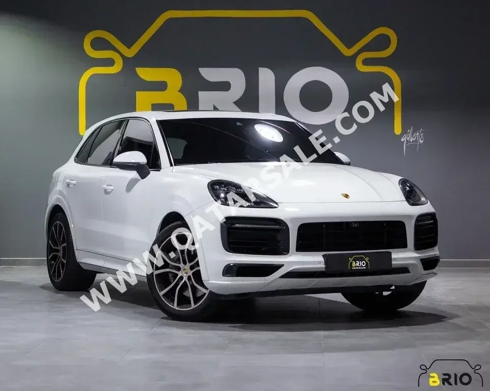 Porsche  Cayenne  S  2019  Automatic  76,000 Km  6 Cylinder  Four Wheel Drive (4WD)  SUV  White  With Warranty