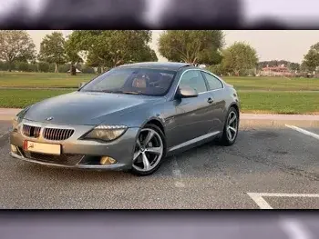 BMW  6-Series  650i  2008  Automatic  122,000 Km  8 Cylinder  Rear Wheel Drive (RWD)  Coupe / Sport  Light Gray