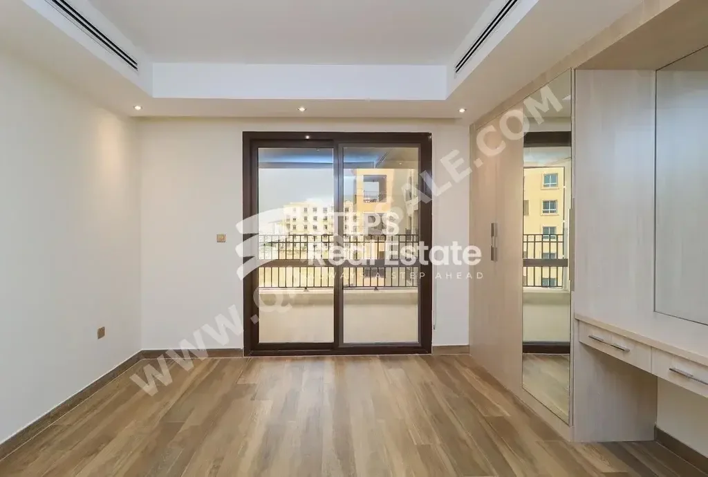 1 Bedrooms  Apartment  For Rent  in Lusail -  Fox Hills  Semi Furnished