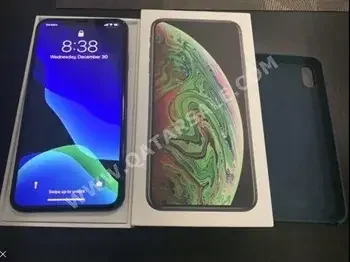 Apple  - iPhone X  - S Max  - Black  - 256 GB