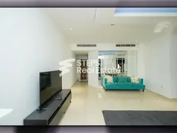 1 Bedrooms  Apartment  For Rent  in Lusail -  Fox Hills  Fully Furnished