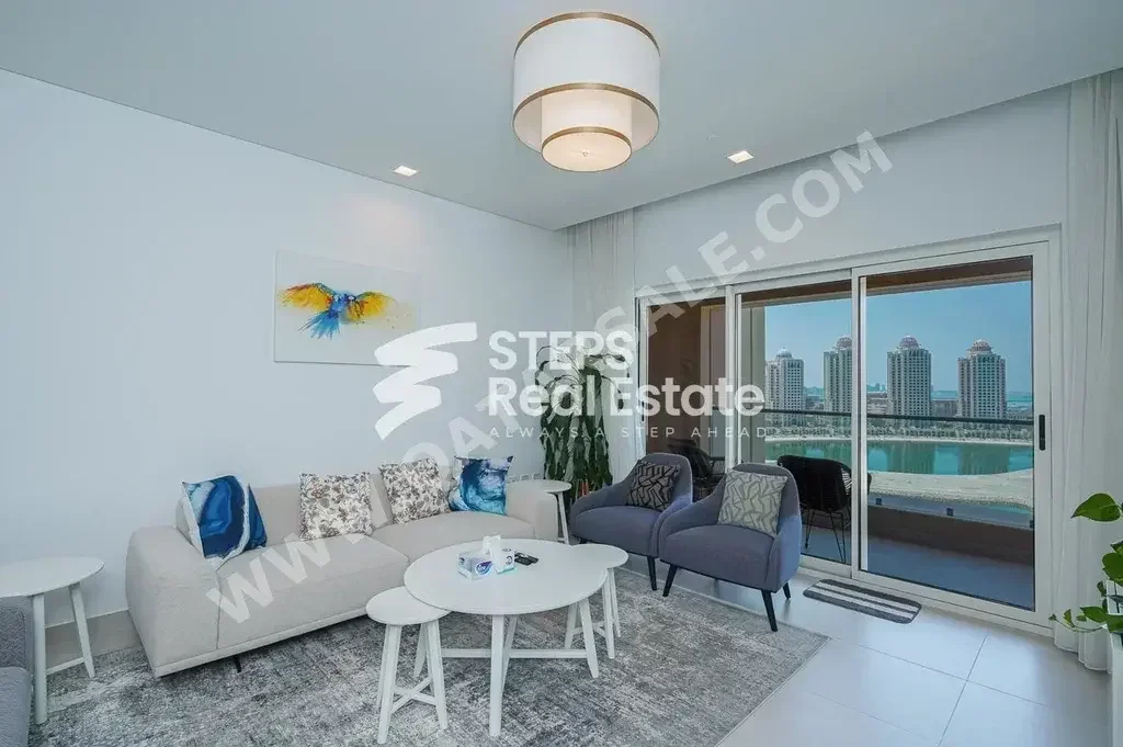 1 Bedrooms  Apartment  For Sale  in Doha -  The Pearl  Fully Furnished