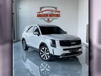 Kia  Telluride  2022  Automatic  11,000 Km  6 Cylinder  Rear Wheel Drive (RWD)  SUV  White  With Warranty