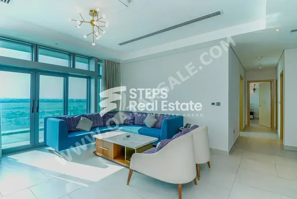 Labour Camp 2 Bedrooms  Apartment  For Rent  in Lusail -  Waterfront Residential  Fully Furnished