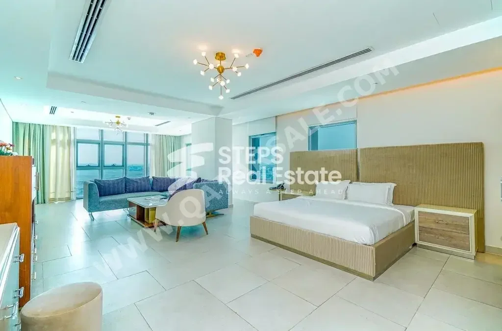 Labour Camp Studio  For Rent  in Lusail -  Waterfront Residential  Fully Furnished