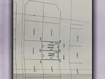 Lands For Sale in Umm Salal  - Umm Salal Ali  -Area Size 628 Square Meter