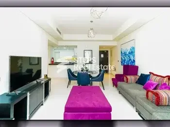 Labour Camp 2 Bedrooms  Apartment  For Rent  in Lusail -  Waterfront Residential  Fully Furnished