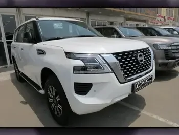 Nissan  Patrol  XE  2023  Automatic  0 Km  6 Cylinder  Four Wheel Drive (4WD)  SUV  White  With Warranty