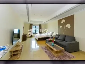 Studio  For Rent  in Doha -  The Pearl  Fully Furnished