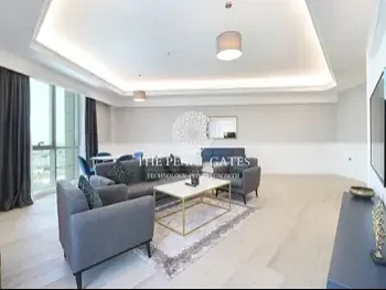 1 Bedrooms  Apartment  For Rent  in Doha -  Al Sadd  Fully Furnished