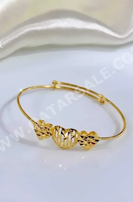 Gold Bracelet  Turkey  Child  By Item ( Designers )  Yellow Gold  21k