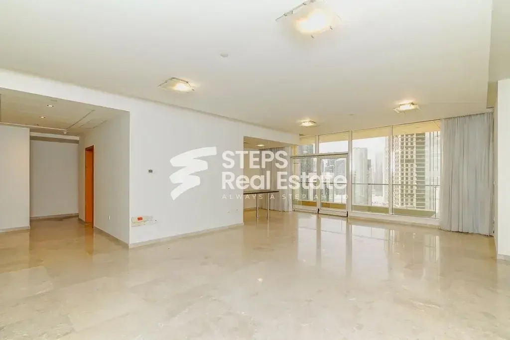 3 Bedrooms  Apartment  For Rent  in Doha -  West Bay  Semi Furnished