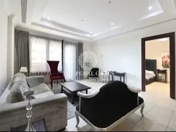 1 Bedrooms  Apartment  For Rent  in Doha -  The Pearl  Fully Furnished