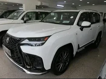 Lexus  LX  600 F Sport  2023  Automatic  0 Km  6 Cylinder  Four Wheel Drive (4WD)  SUV  White  With Warranty