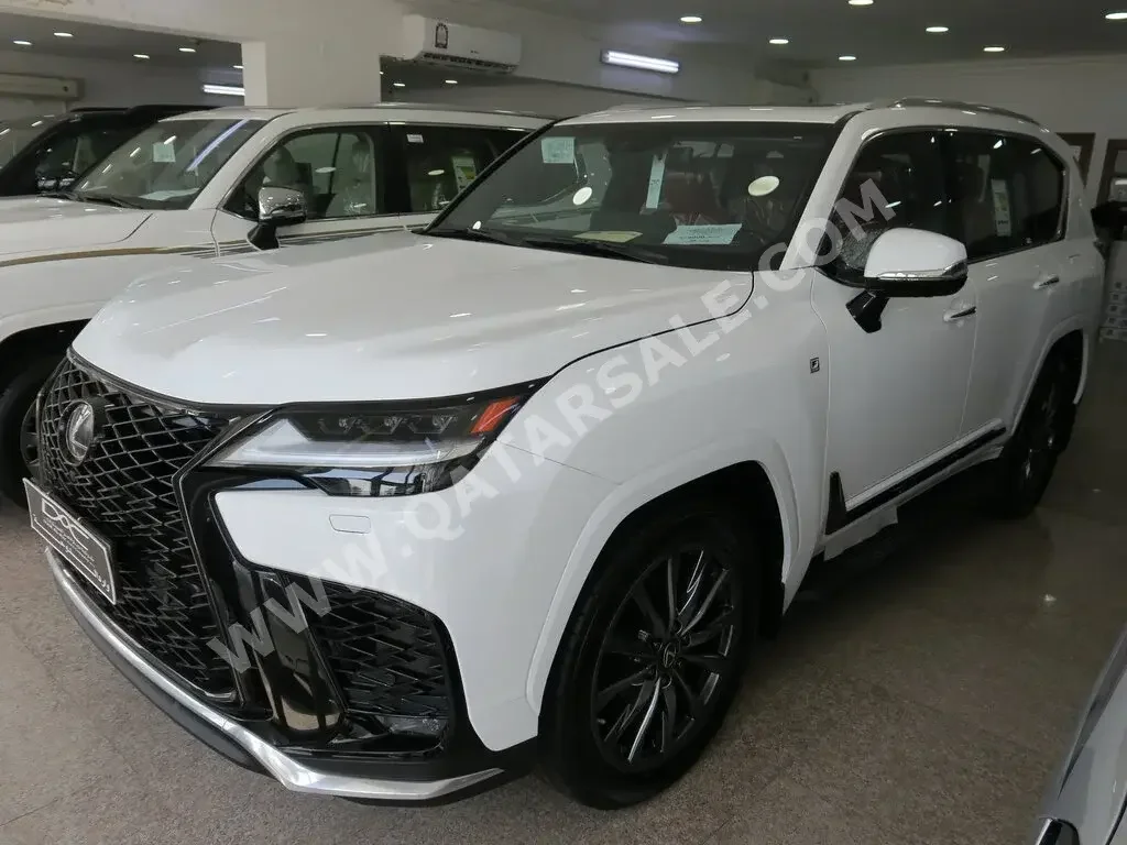 Lexus  LX  600 F Sport  2023  Automatic  0 Km  6 Cylinder  Four Wheel Drive (4WD)  SUV  White  With Warranty