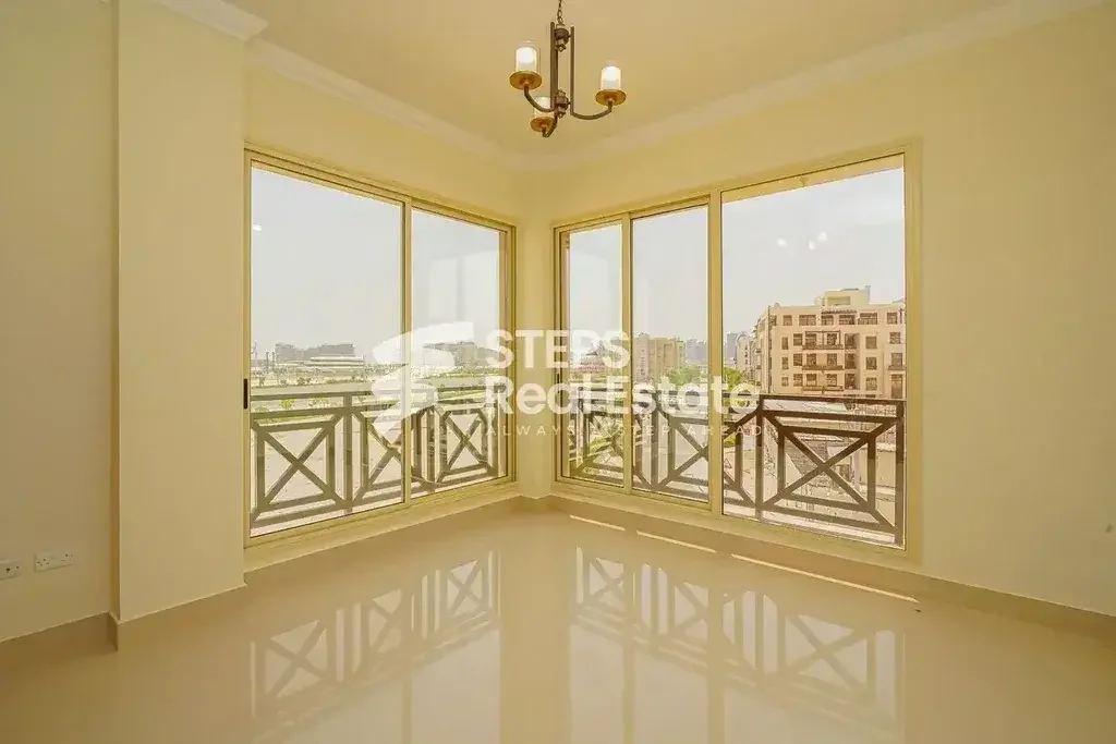 3 Bedrooms  Apartment  For Rent  in Lusail -  Fox Hills  Semi Furnished