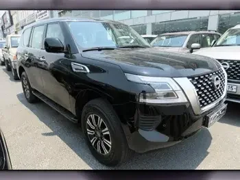 Nissan  Patrol  XE  2023  Automatic  0 Km  6 Cylinder  Four Wheel Drive (4WD)  SUV  Black  With Warranty