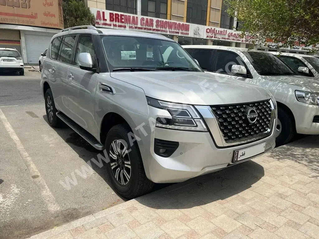 Nissan  Patrol  SE  2023  Automatic  0 Km  6 Cylinder  Four Wheel Drive (4WD)  SUV  Silver  With Warranty