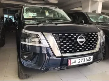 Nissan  Patrol  SE  2023  Automatic  0 Km  6 Cylinder  Four Wheel Drive (4WD)  SUV  Dark Blue  With Warranty