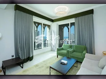 1 Bedrooms  Apartment  For Rent  in Doha -  The Pearl  Fully Furnished