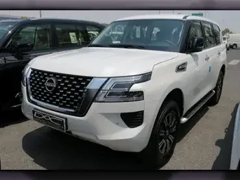 Nissan  Patrol  XE  2023  Automatic  0 Km  6 Cylinder  Four Wheel Drive (4WD)  SUV  White  With Warranty