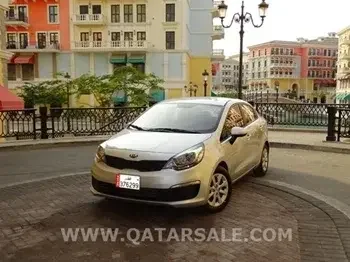 Kia  Rio  Sedan  Silver  2016