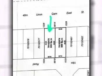 Lands For Sale in Al Daayen  - Umm Qarn  -Area Size 600 Square Meter