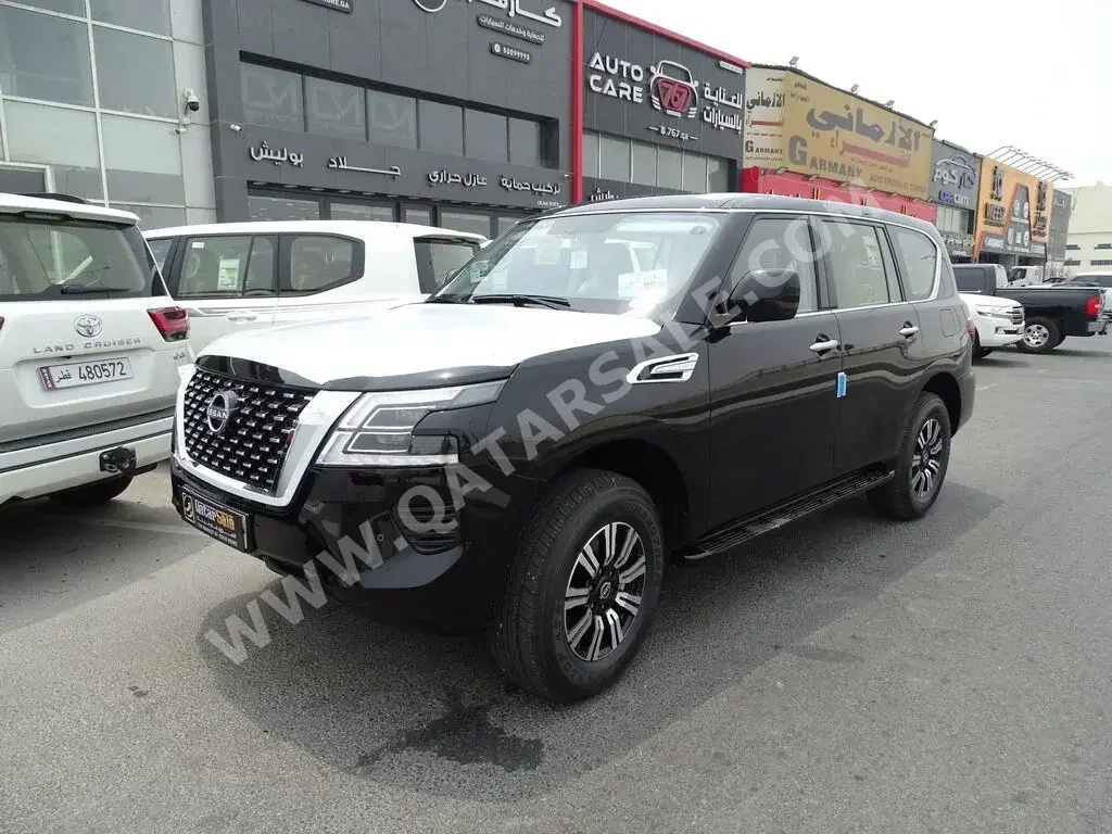 Nissan  Patrol  SE  2023  Automatic  0 Km  6 Cylinder  Four Wheel Drive (4WD)  SUV  Black  With Warranty