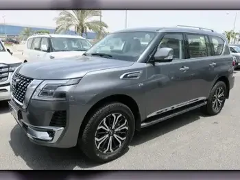 Nissan  Patrol  Titanium  2023  Automatic  0 Km  8 Cylinder  Four Wheel Drive (4WD)  SUV  Gray  With Warranty