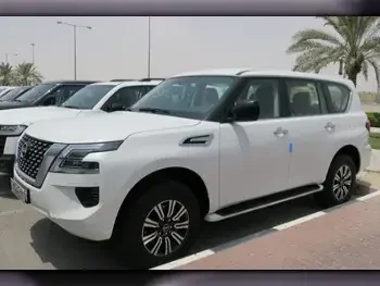 Nissan  Patrol  XE  2023  Automatic  0 Km  6 Cylinder  Four Wheel Drive (4WD)  SUV  White  With Warranty