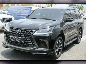 Lexus  LX  570 S Black Edition  2021  Automatic  128,000 Km  8 Cylinder  Four Wheel Drive (4WD)  SUV  Black  With Warranty