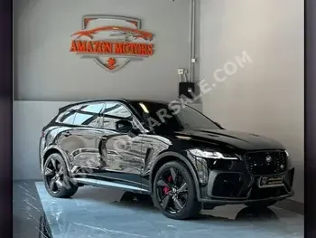Jaguar  F-Pace  SVR  2022  Automatic  21,000 Km  8 Cylinder  Four Wheel Drive (4WD)  SUV  Black  With Warranty