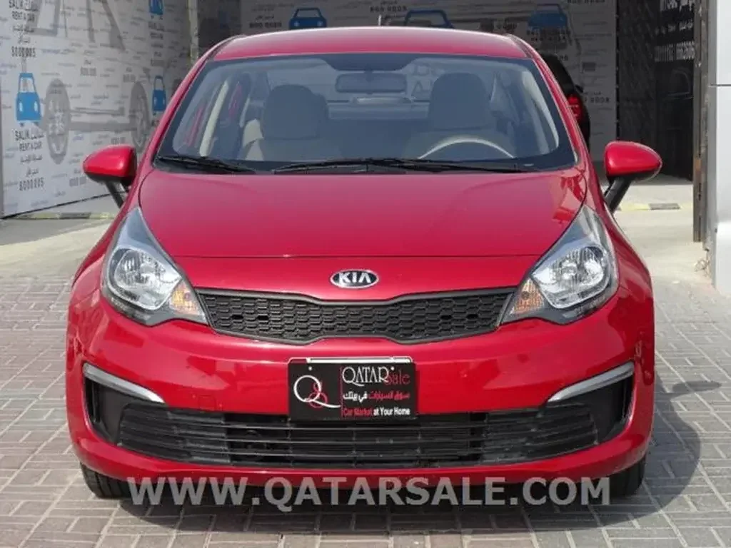 Kia  Rio  Sedan  Maroon  2018