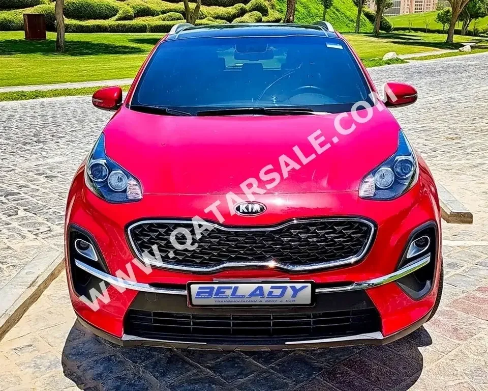 Kia  Sportage  4 Cylinder  SUV 2x4  Red  2022