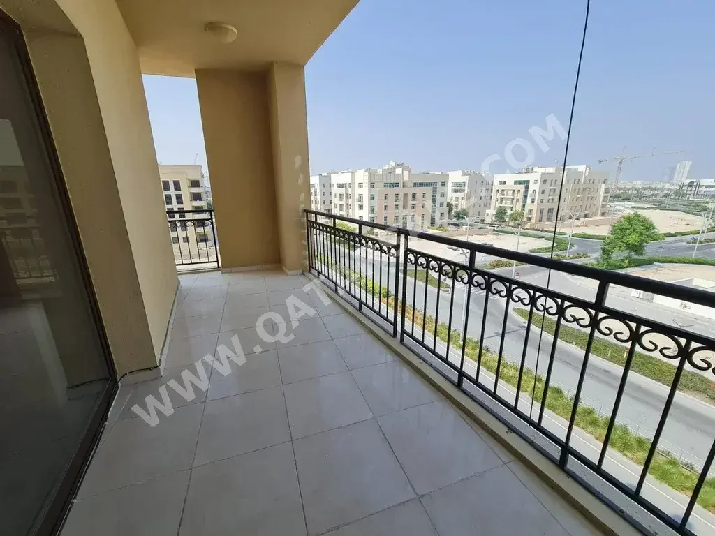 3 Bedrooms  Apartment  For Rent  in Lusail -  Fox Hills  Semi Furnished