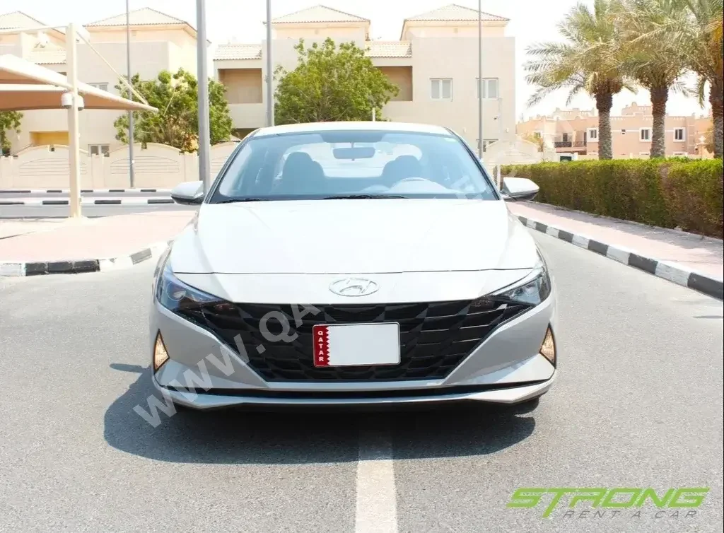 Hyundai  Elantra  Sedan  Silver  2023