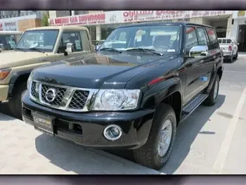 Nissan  Patrol  Safari  2023  Automatic  0 Km  6 Cylinder  Four Wheel Drive (4WD)  SUV  Black  With Warranty