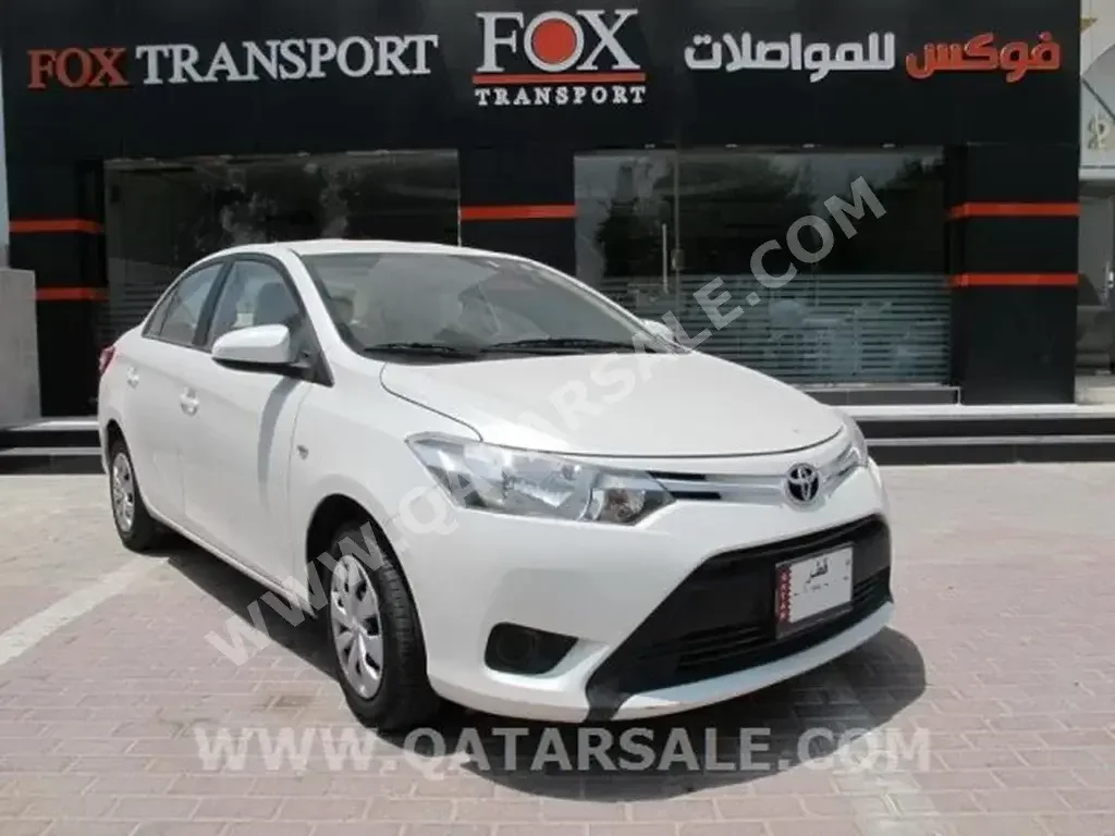 Toyota  Yaris  Sedan  White  2017