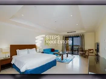 Studio  For Rent  in Doha -  The Pearl  Fully Furnished