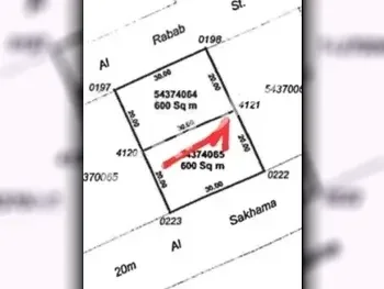 Lands For Sale in Al Rayyan  - Al Waab  -Area Size 600 Square Meter