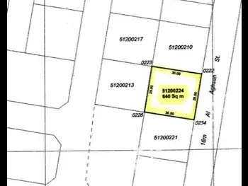 Lands For Sale in Al Rayyan  - Al Gharrafa  -Area Size 840 Square Meter